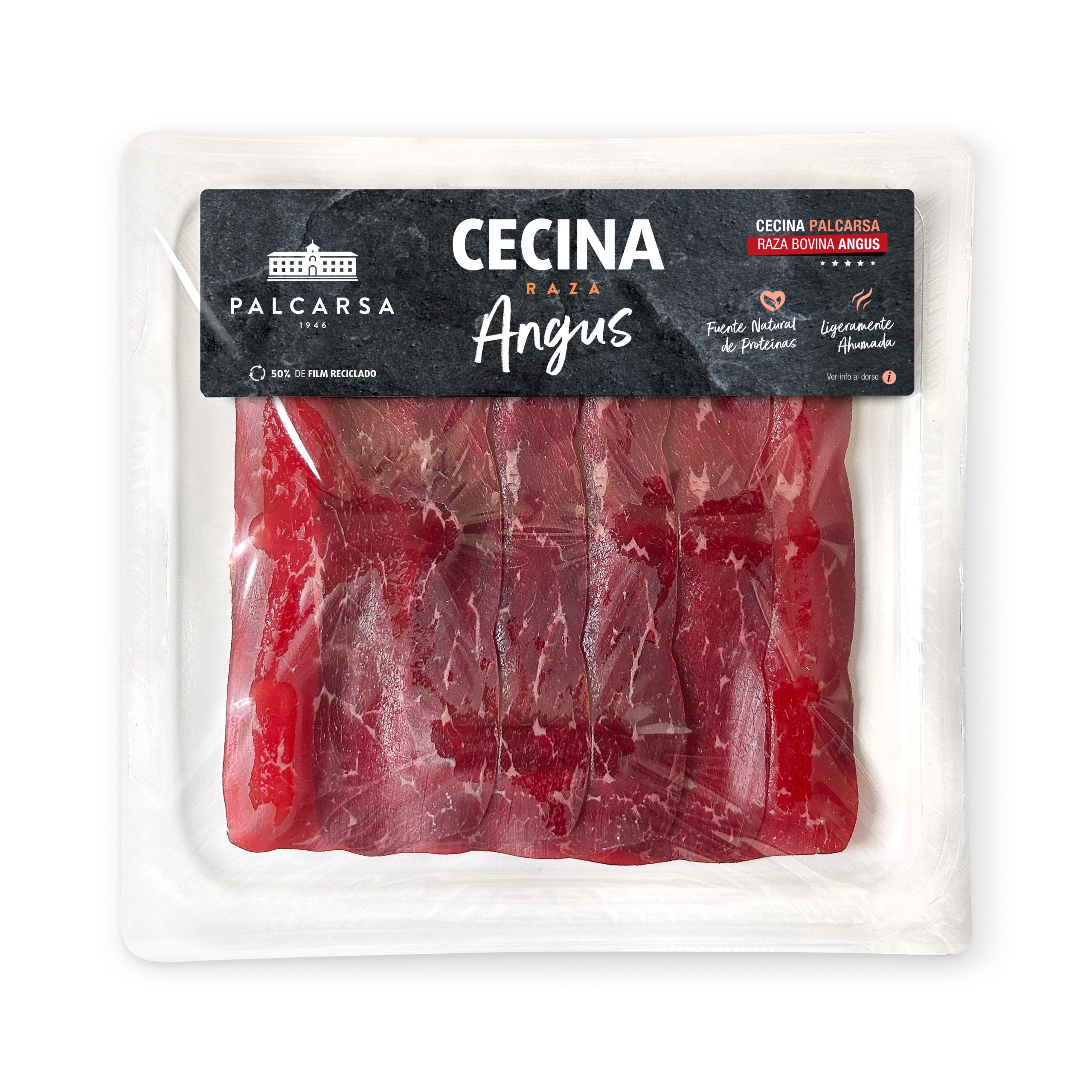 CECINA ANGUS PALCARSA 70G con ETIQUETA SIMULADA
