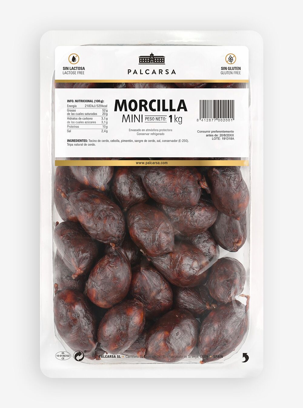 Palcarsa - Morcilla mini 1 kg.
