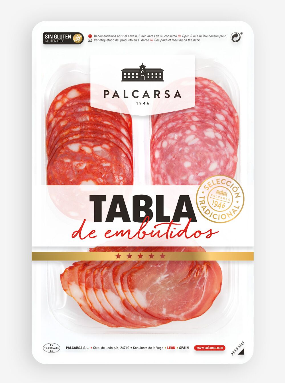 Palcarsa - Tabla de 3 productos 70 g.